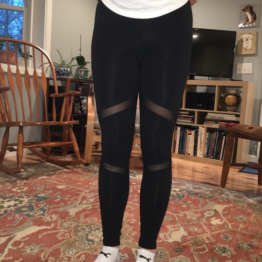 Forever 21 Black Athletic Leggings